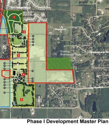 Anderson Farm County Park Master Plan Map