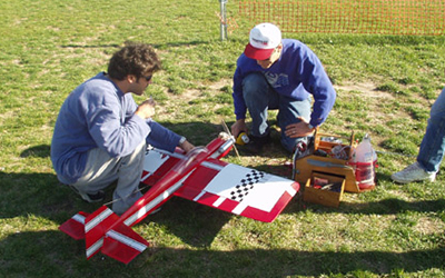 Aeromodeling field at Badger Prairie County Park