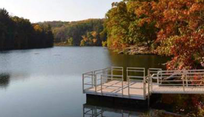 Accessible Fishing Pier at Stewart Lake