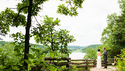 Wedding at Indian Lake County Park (courtesy Tim Finch)